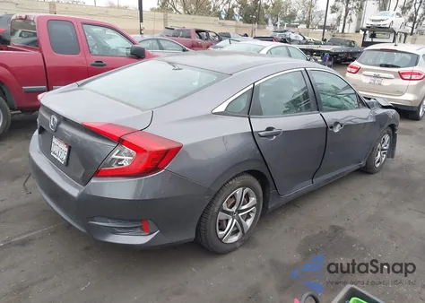 2016 Honda Civic Lx z USA, uszkodzony, nr VIN 19XFC2F58GE201467